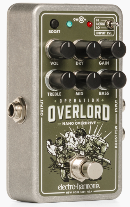 Electro Harmonix Nano Operation Overlord Allied Overdrive - Overdrive/Distortion/fuzz effectpedaal - Variation 1
