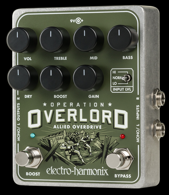Electro Harmonix Operation Overlord Allied Overdrive - Overdrive/Distortion/fuzz effectpedaal - Variation 1