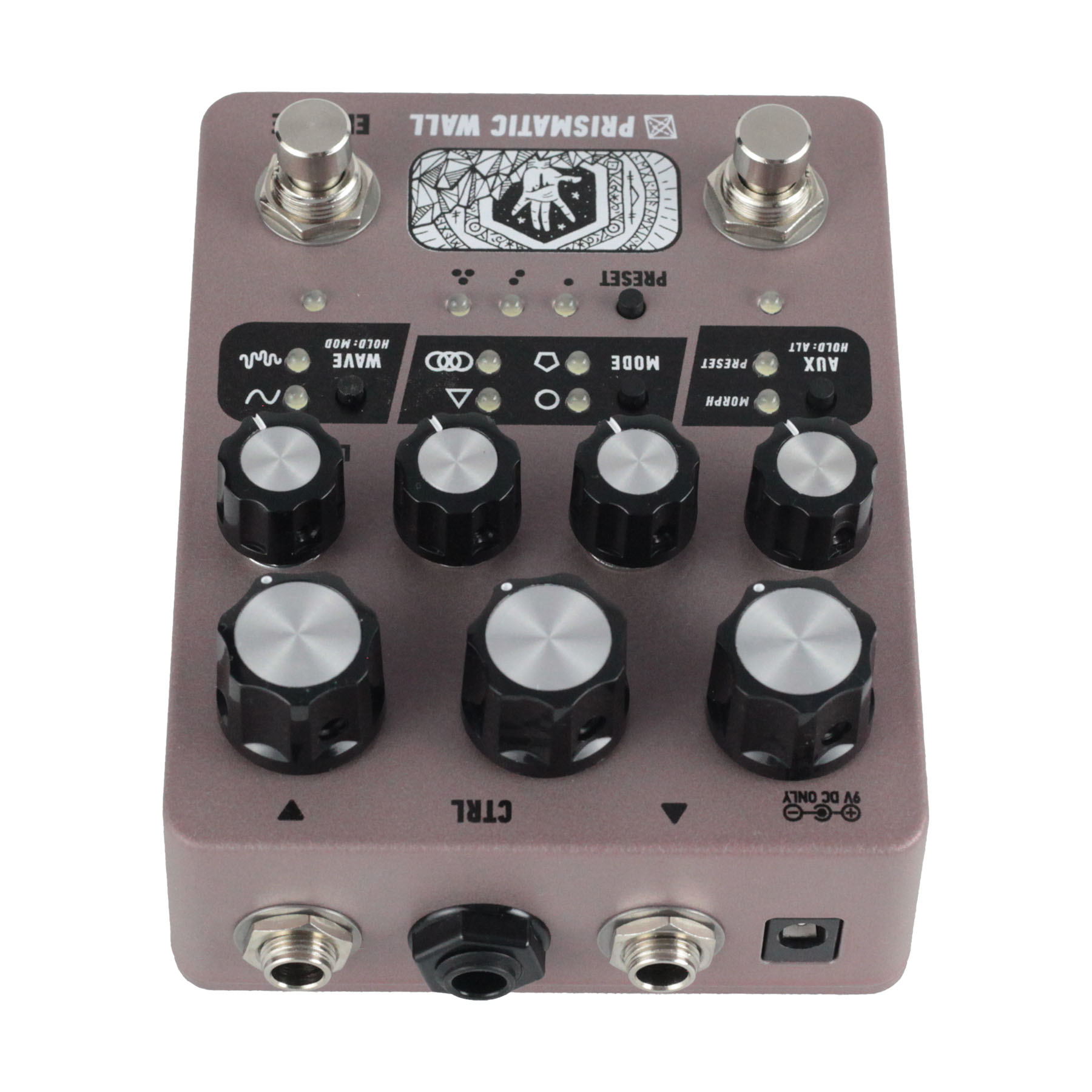 Electronic Audio Experiments Prismatic Wall - Modulation/chorus/flanger/phaser en tremolo effect pedaal - Variation 2