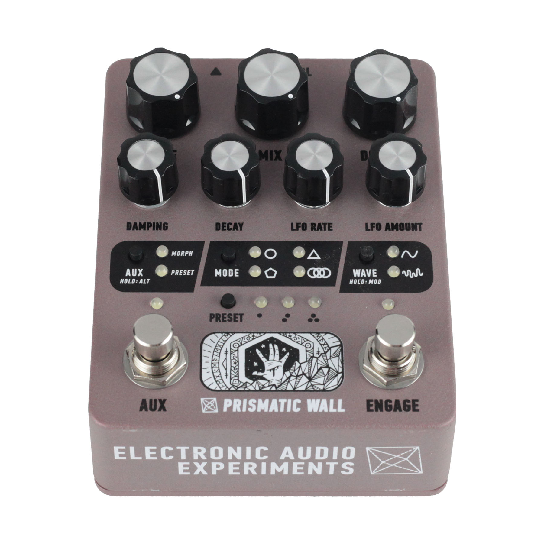 Electronic Audio Experiments Prismatic Wall - Modulation/chorus/flanger/phaser en tremolo effect pedaal - Variation 3