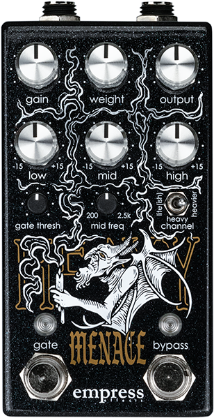 Empress Heavy Menace - Overdrive/Distortion/fuzz effectpedaal - Main picture