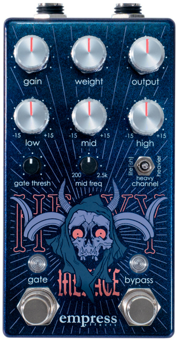Empress Heavy Menace Distortion Ltd - Overdrive/Distortion/fuzz effectpedaal - Main picture