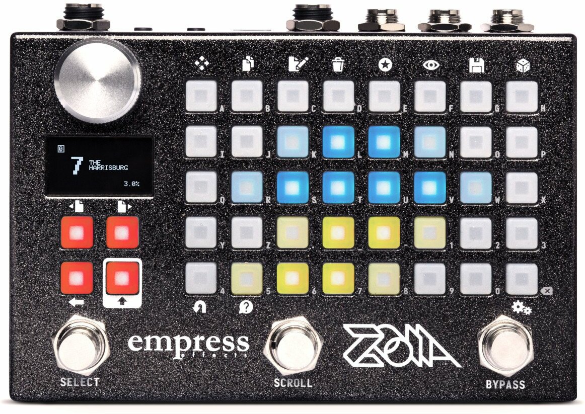 Empress Zoia - Modulation/chorus/flanger/phaser en tremolo effect pedaal - Main picture