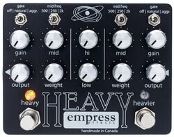Overdrive/distortion/fuzz effectpedaal Empress Heavy Distortion