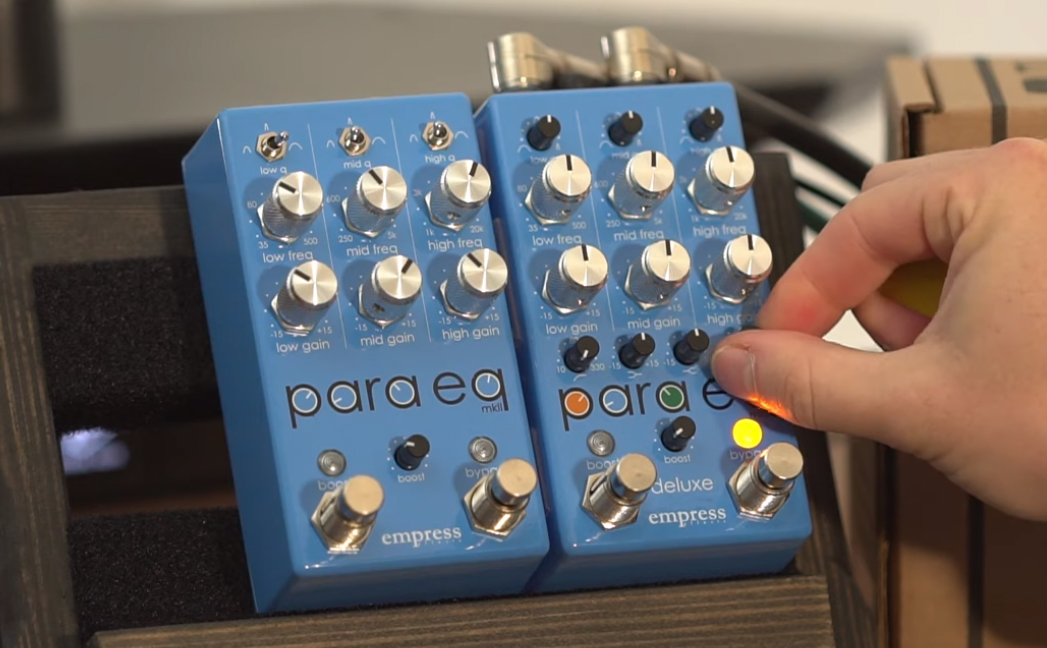 Empress Paraeq Mkii - EQ en enhancer effect pedaal - Variation 1