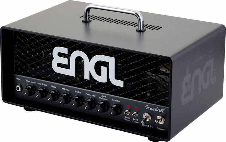 Engl Ironball E606 Head 20w Black - Gitaarversterker top - Main picture