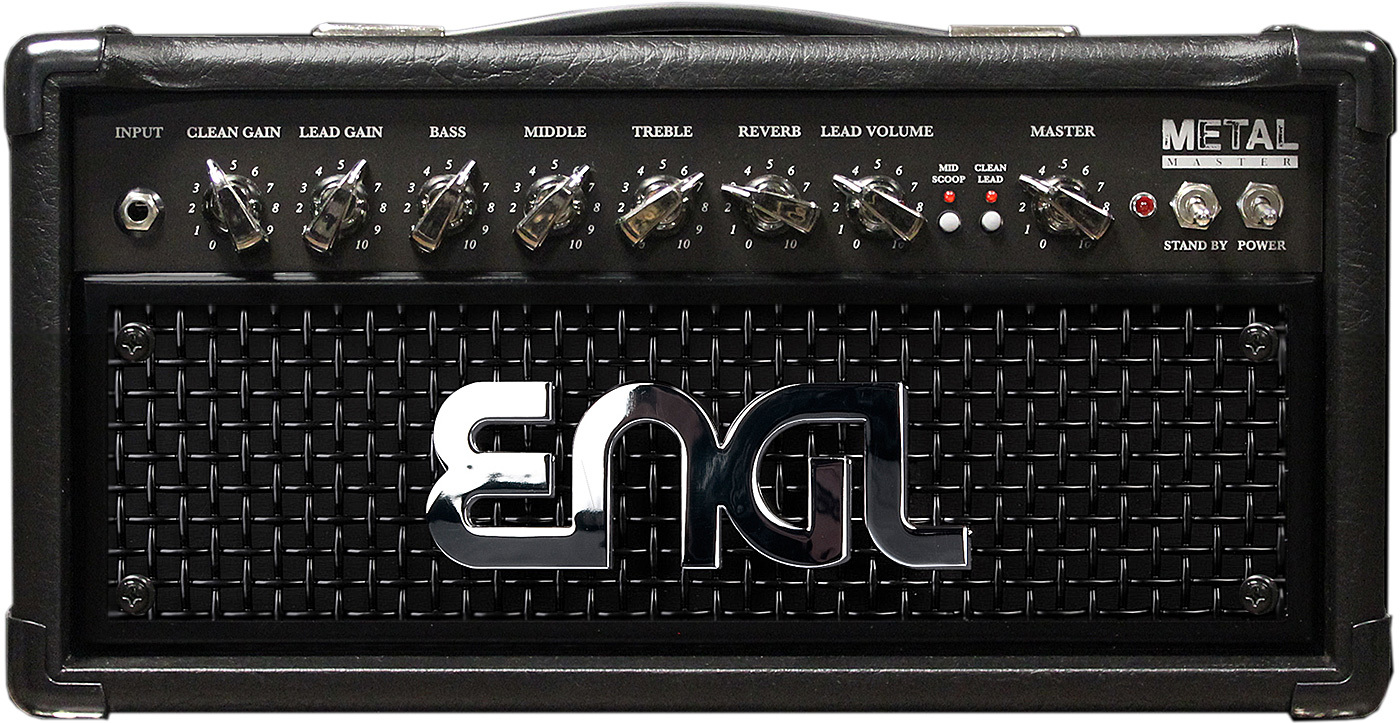 Engl Metalmaster E309 Head 20w Black - Gitaarversterker top - Main picture