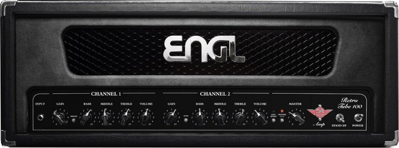 Engl Retro Tube 100 E765 Head 100w Black - Gitaarversterker top - Main picture
