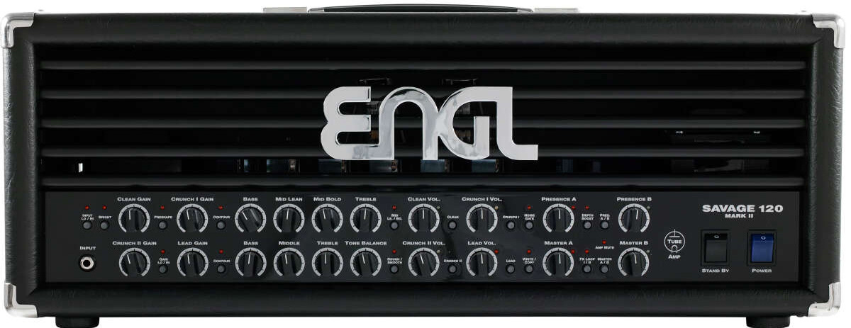 Engl Savage 120 Mark Ii E610ii Head 120w 6550 - Gitaarversterker top - Main picture