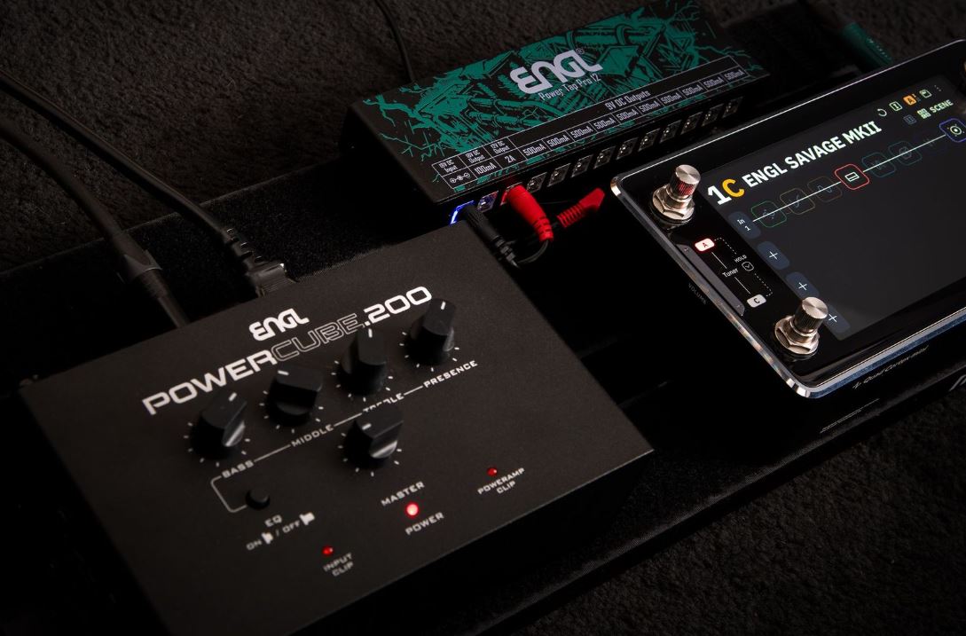 Engl E805 Powercube 200 - Vermogensversterker voor elektrische gitaar - Variation 1
