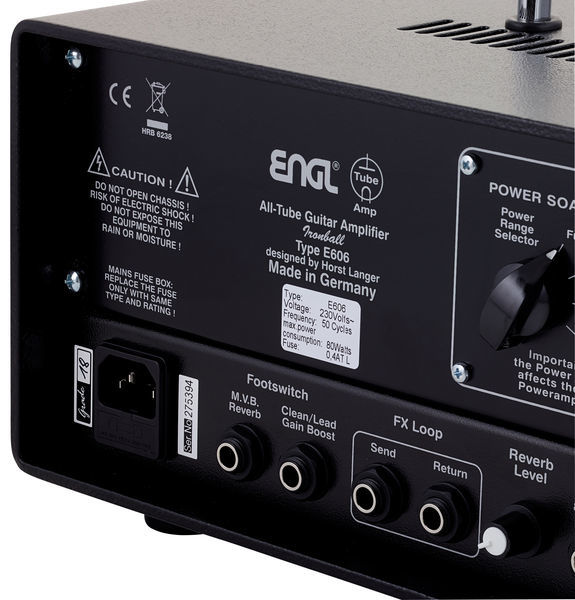 Engl Ironball E606 Head 20w Black - Gitaarversterker top - Variation 3