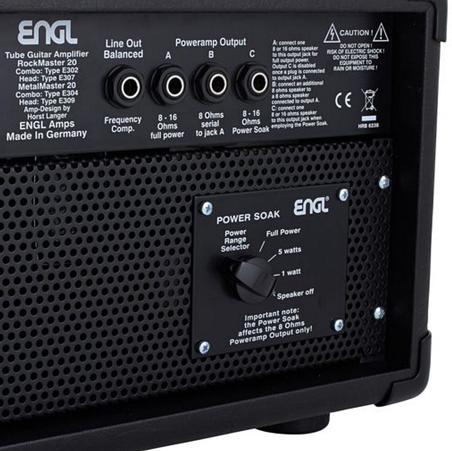 Engl Metalmaster E309 Head 20w Black - Gitaarversterker top - Variation 4