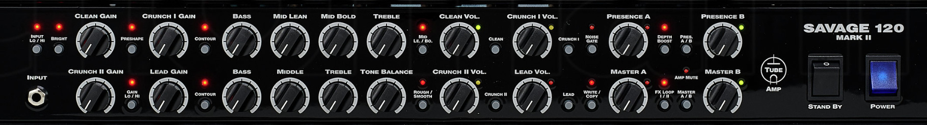 Engl Savage 120 Mark Ii E610ii Head 120w 6550 - Gitaarversterker top - Variation 3