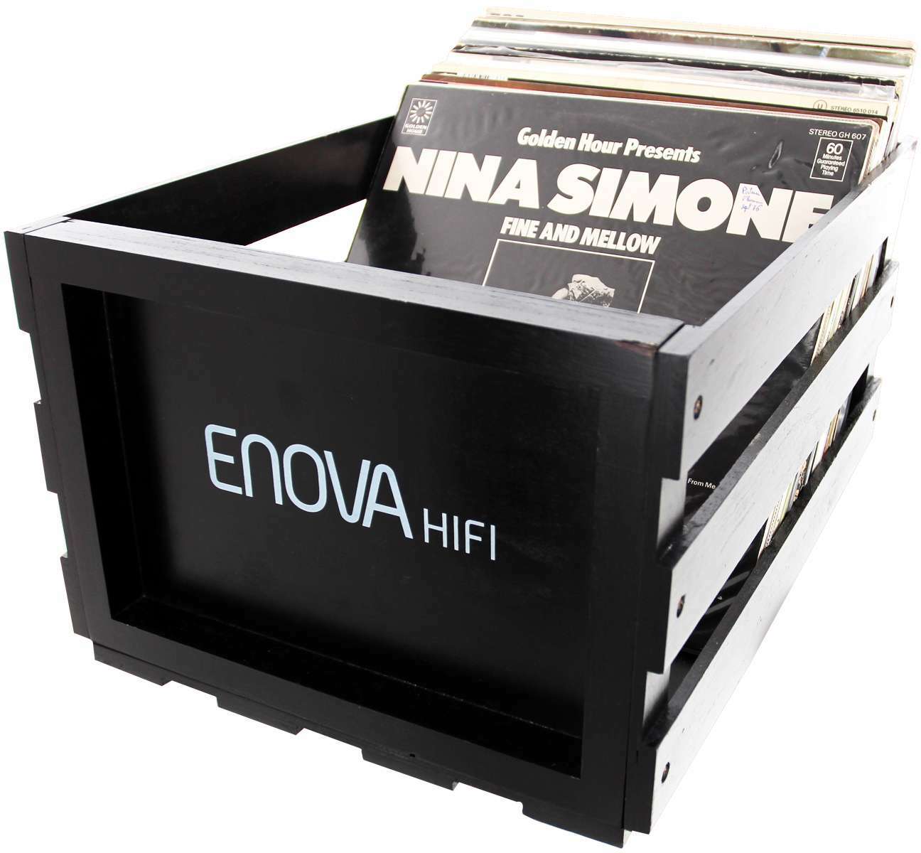 Enova Hifi Caisse Stockage Vinyle 120 Lpa - DJ-Workstation - Main picture