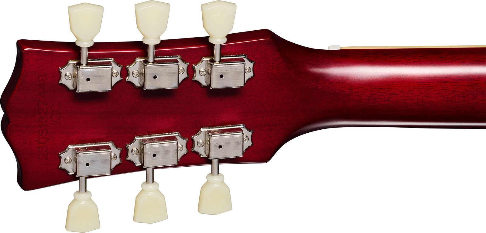 Epiphone 1959 Les Paul Standard Inspired By 2h Gibson Ht Lau - Vos Factory Burst - Enkel gesneden elektrische gitaar - Variation 4
