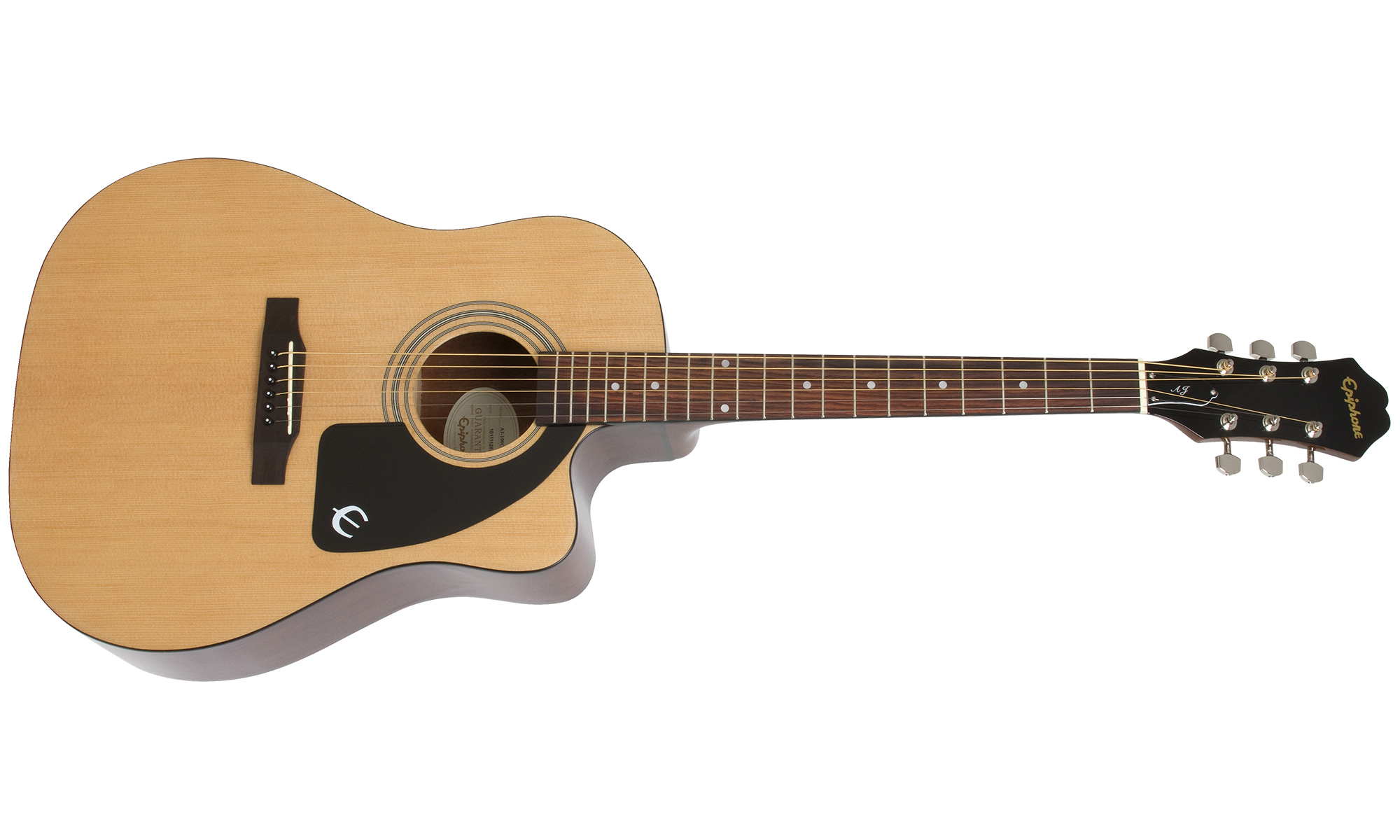 Epiphone J-15 Ec Dreadnought Cw Epicea Acajou Pf - Natural - Elektro-akoestische gitaar - Variation 1