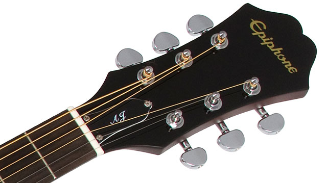 Epiphone J-15 Ec Deluxe Dreadnought Cw Epicea Acajou Lau - Natural - Elektro-akoestische gitaar - Variation 3