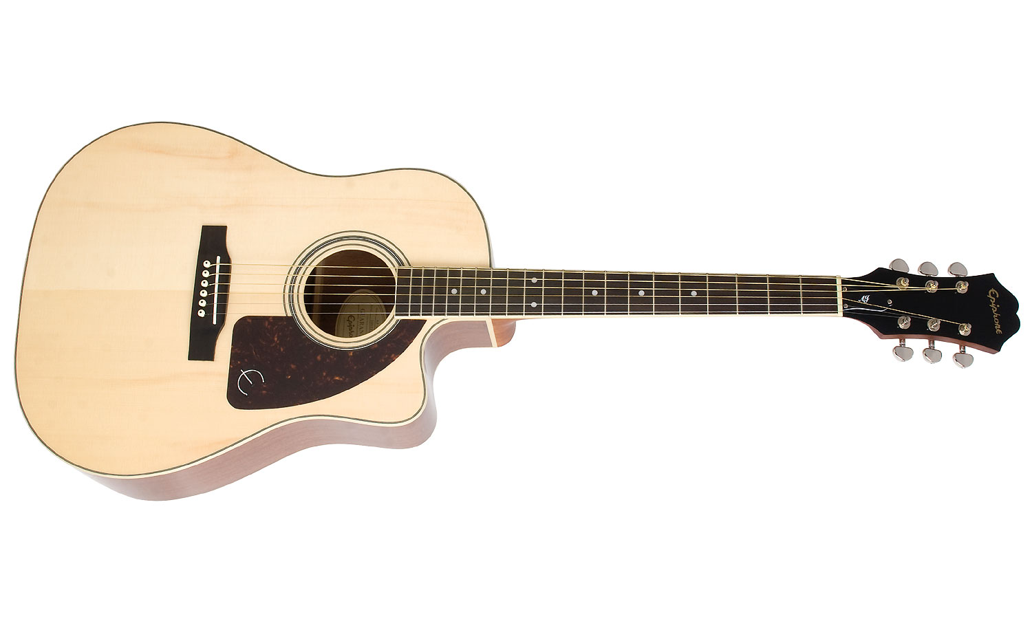Epiphone J-45 Ec Studio Dreadnought Cw Epicea Acajou Rw - Natural - Elektro-akoestische gitaar - Variation 1