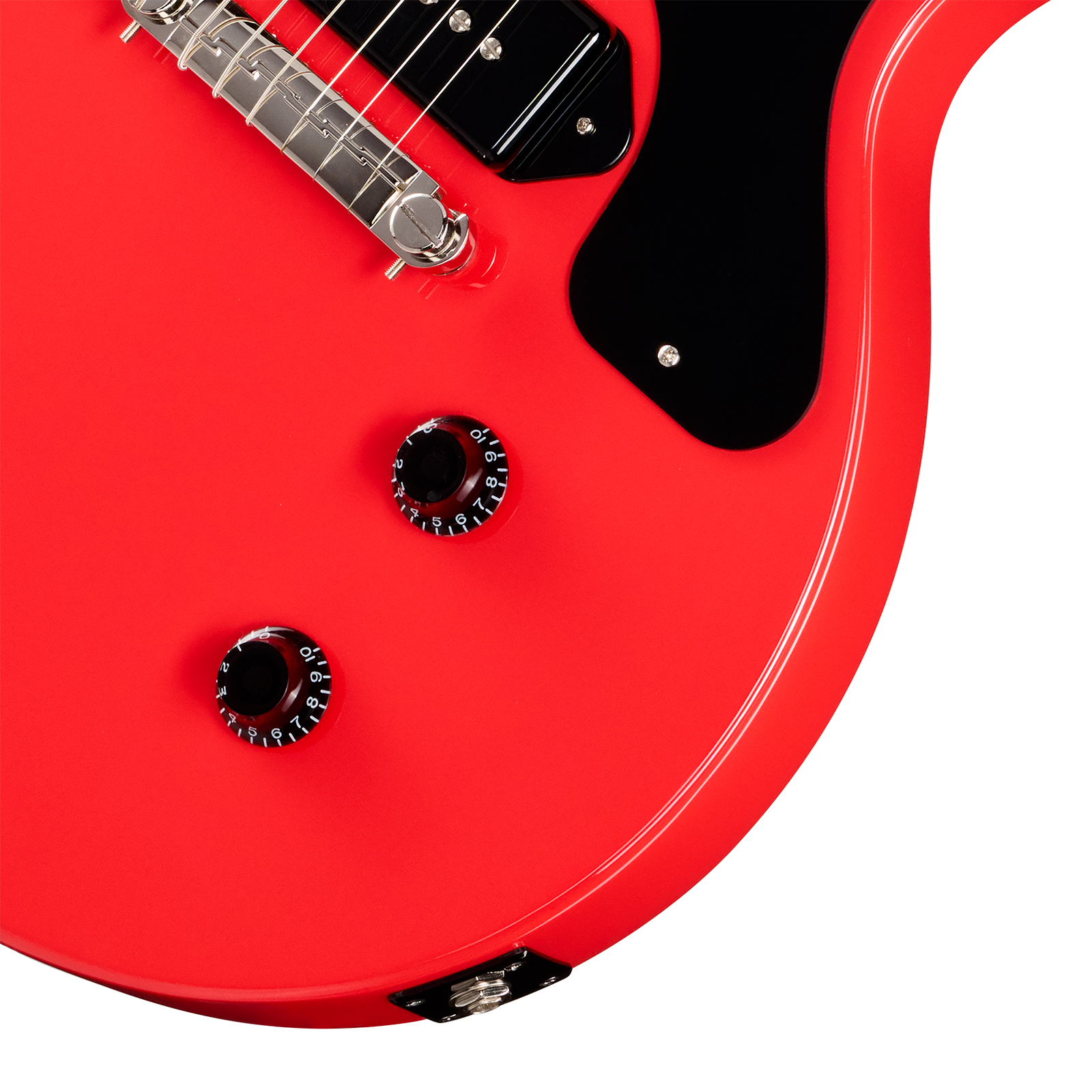 Epiphone Billy Joe Armstrong Les Paul Jr Signature 1s Ht Rw - Radiant Red - Single cut gitaar - Variation 3
