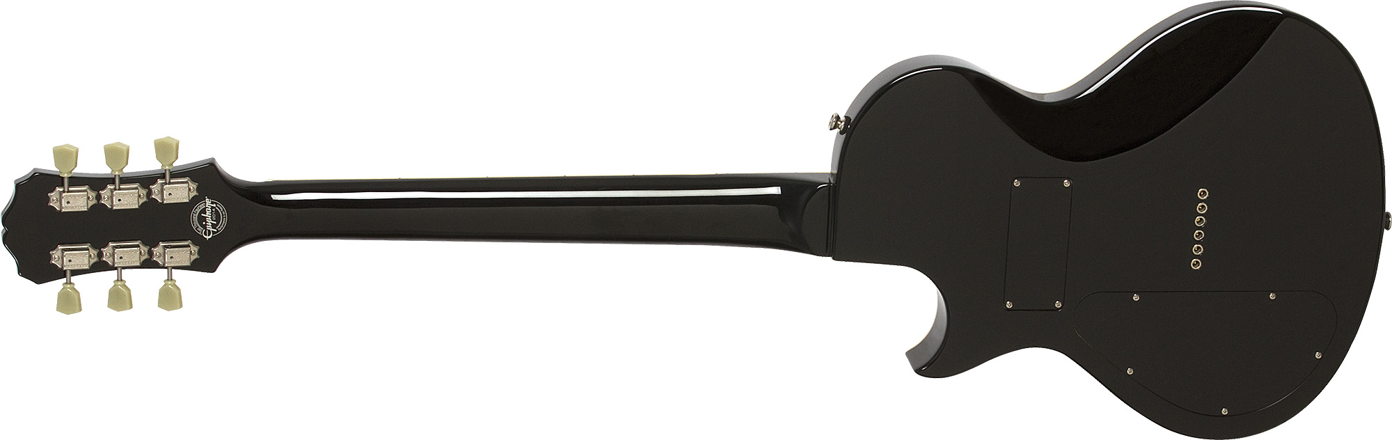 Epiphone Blueshawk Deluxe Ch - Translucent Black - Semi hollow elektriche gitaar - Variation 2