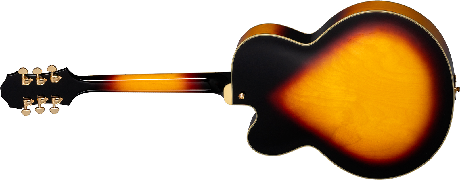 Epiphone Broadway Original Archtops 2h Ht Rw - Vintage Sunburst - Hollow Body elektrische gitaar - Variation 1