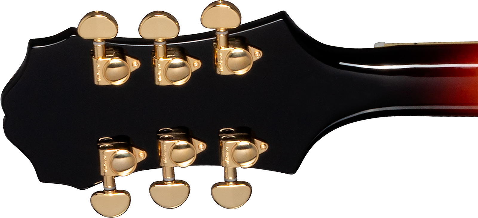 Epiphone Broadway Original Archtops 2h Ht Rw - Vintage Sunburst - Hollow Body elektrische gitaar - Variation 5