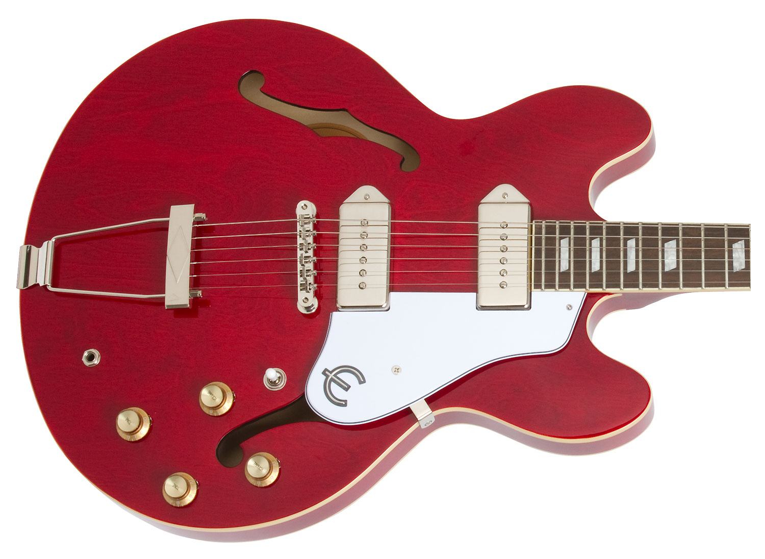 Epiphone Casino Ch - Cherry - Semi hollow elektriche gitaar - Variation 2