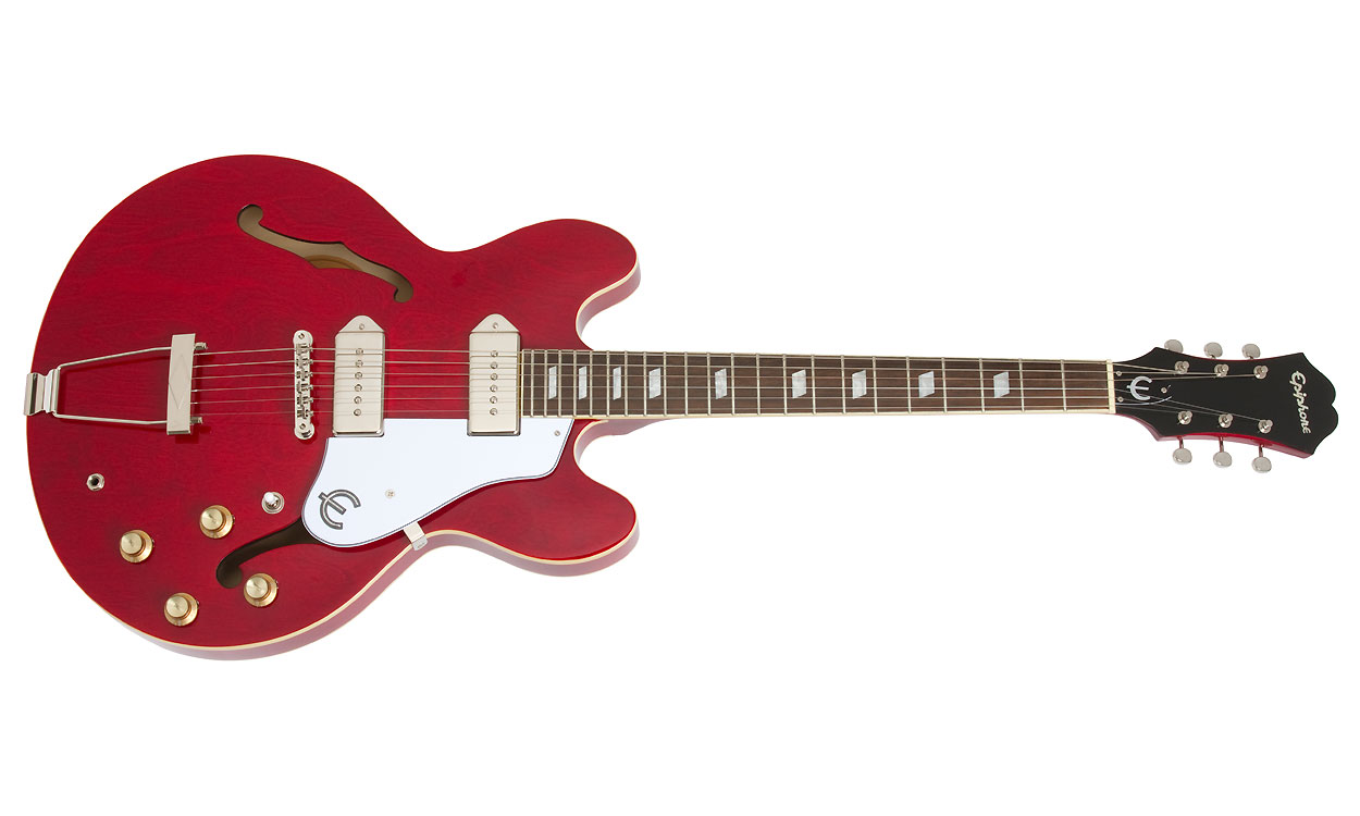 Epiphone Casino Ch - Cherry - Semi hollow elektriche gitaar - Variation 1