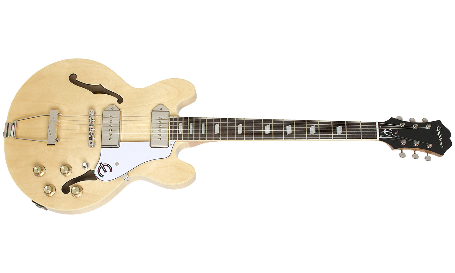 Epiphone Casino Coupe Ch - Natural - Semi hollow elektriche gitaar - Variation 1