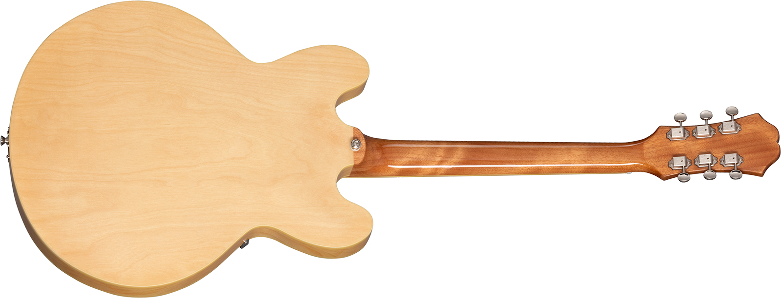 Epiphone Casino Lh Original Archtops Gaucher 2s P90 Ht Rw - Natural - Semi hollow elektriche gitaar - Variation 1