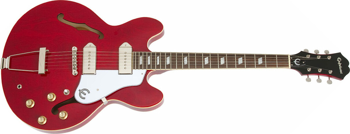 Epiphone Casino Ch - Cherry - Semi hollow elektriche gitaar - Main picture