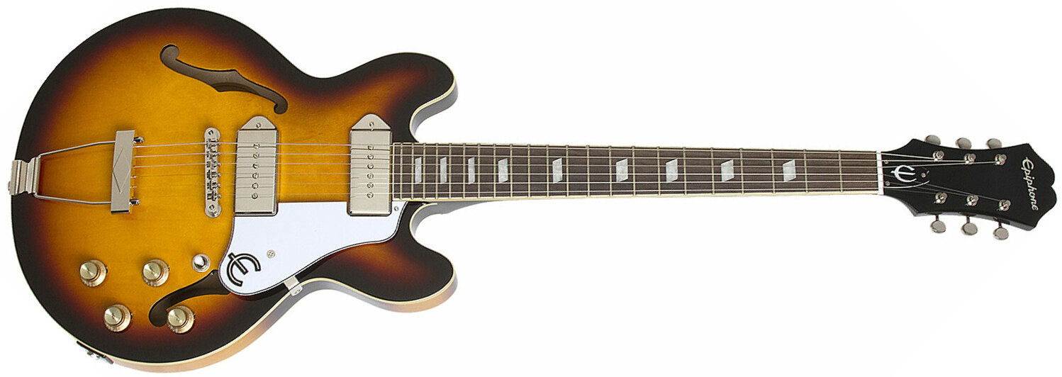 Epiphone Casino Coupe Ch - Vintage Sunburst - Semi hollow elektriche gitaar - Main picture