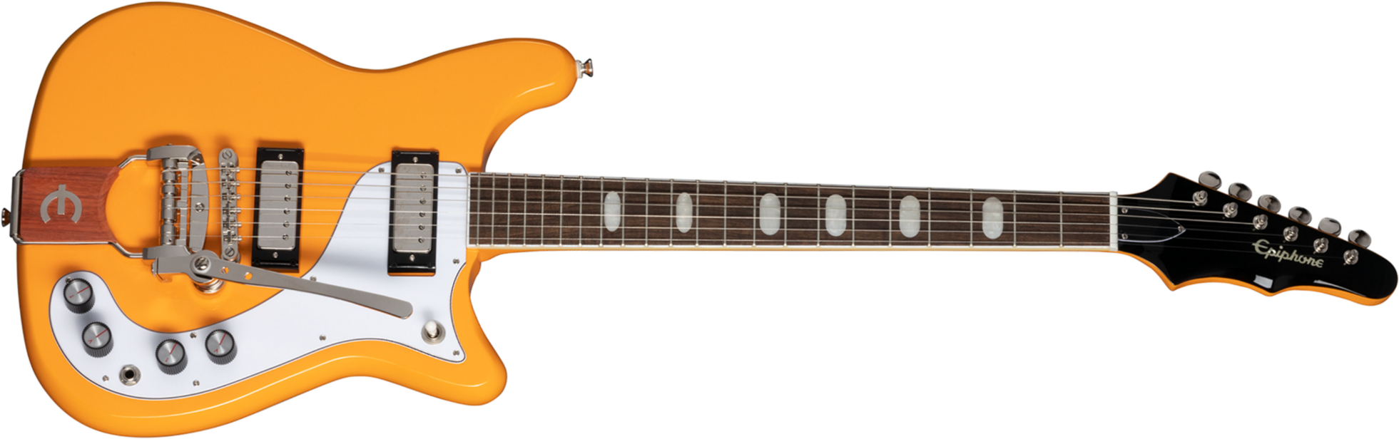 Epiphone Crestwood 150th Anniversary 2h Ht Lau - California Coral - Semi hollow elektriche gitaar - Main picture