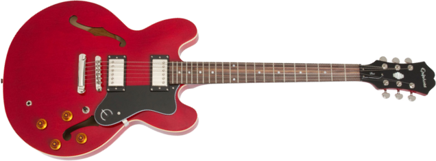 Epiphone Dot Ch - Cherry - Semi hollow elektriche gitaar - Main picture