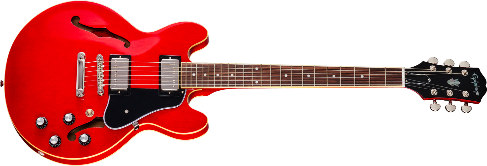 Epiphone Es339 Ibg 2h Ht Rw - Cherry - Semi hollow elektriche gitaar - Main picture