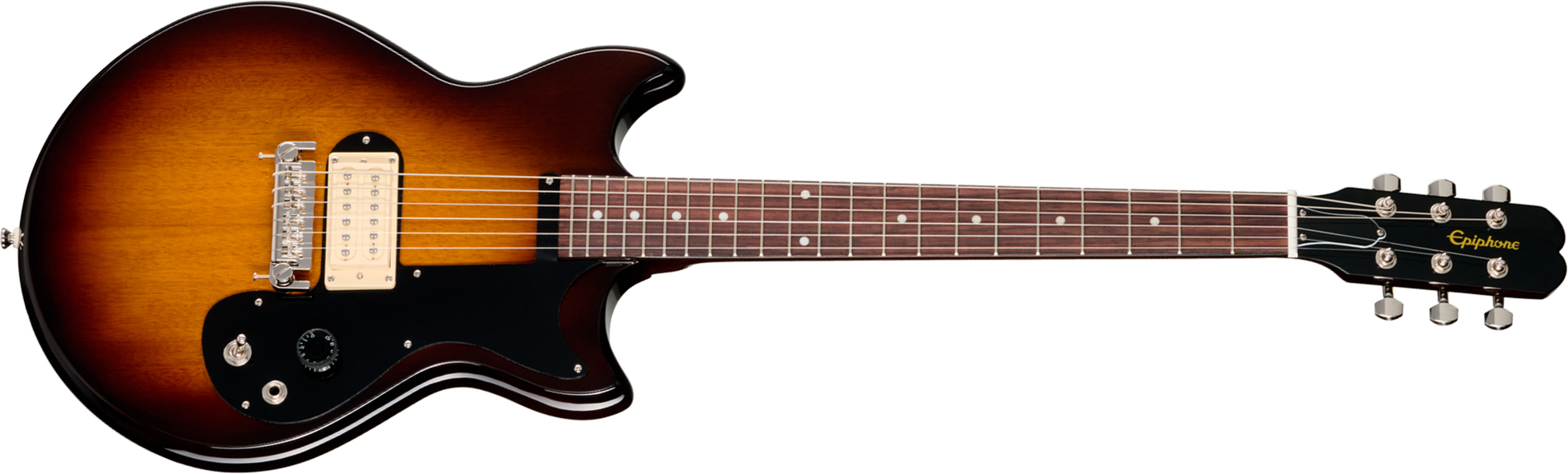 Epiphone Joan Jett Olympic Special Ht 1h Rw - Vintage Sunburst - Double cut gitaar - Main picture