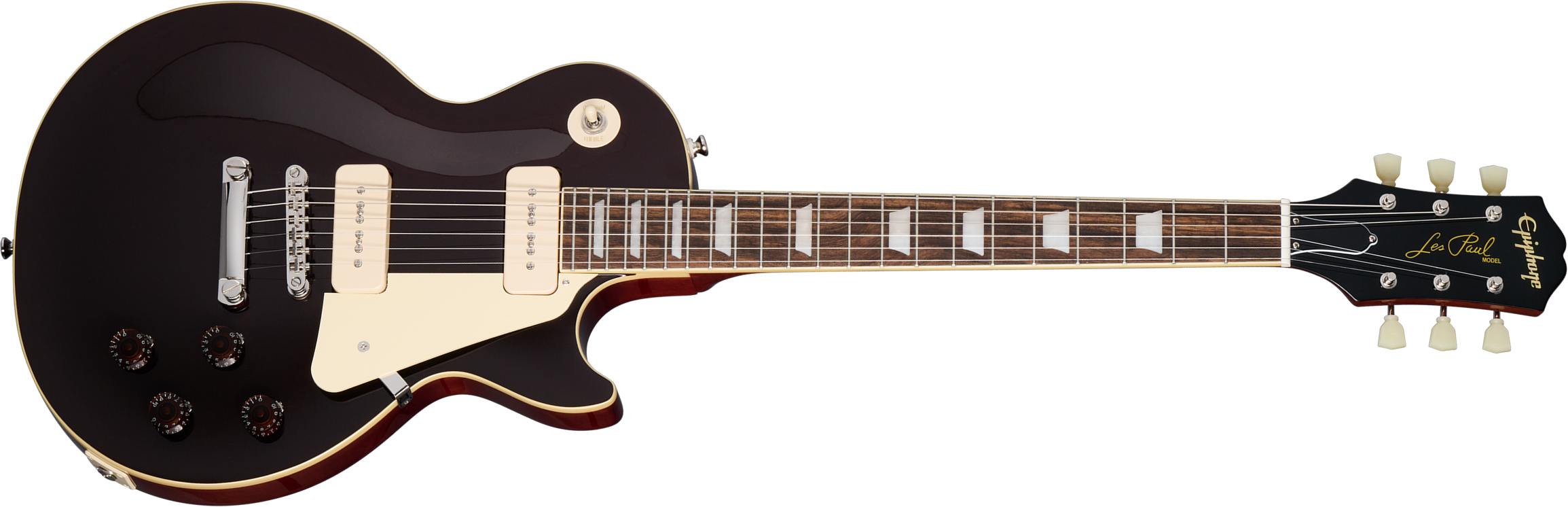 Epiphone Joe Bonamassa Les Paul Standard 1955 Signature 2s P90 Ht Lau - Copper Iridescent - Enkel gesneden elektrische gitaar - Main picture