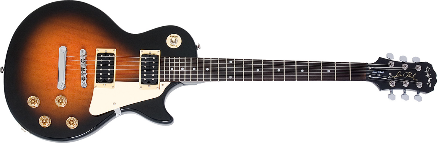 Epiphone Les Paul 100 Ch - Vintage Sunburst - Enkel gesneden elektrische gitaar - Main picture