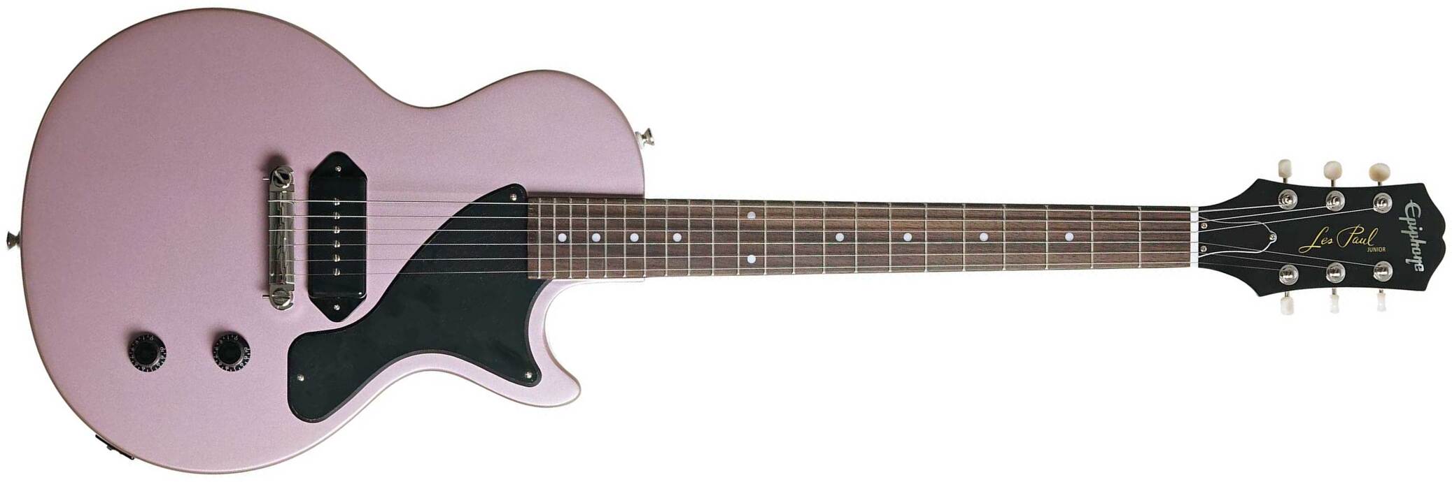Epiphone Les Paul Junior 1s P90 Ht Lau - Heather Poly - Single cut gitaar - Main picture