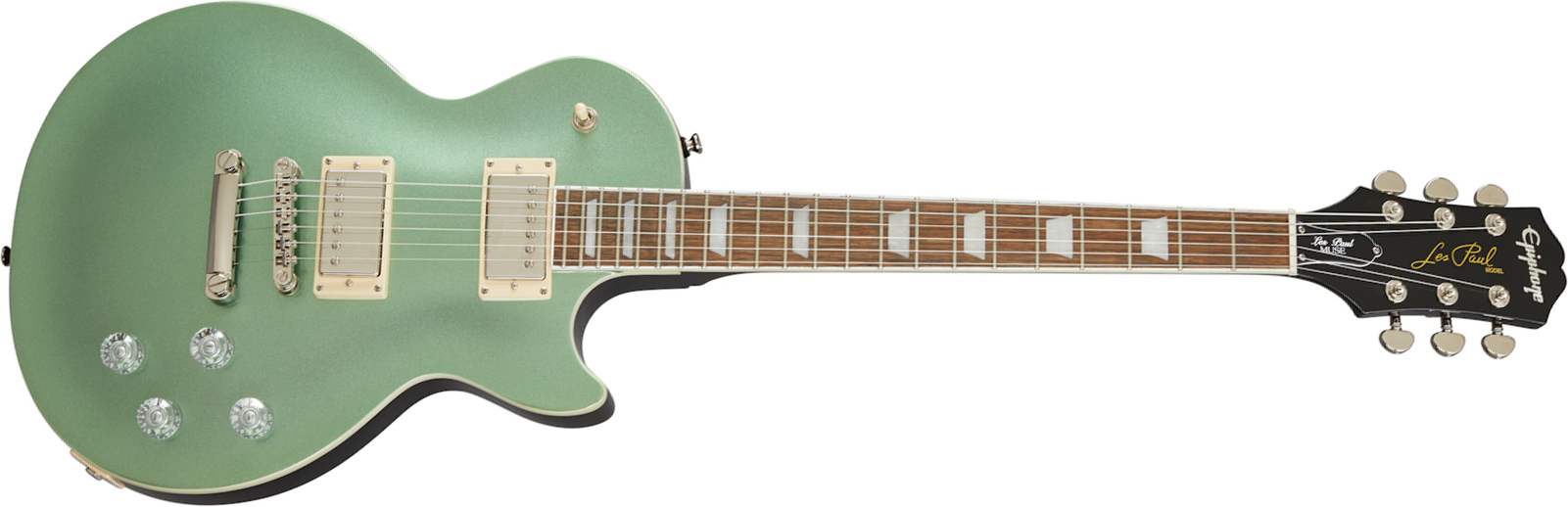 Epiphone Les Paul Muse Modern 2h Ht Lau - Wanderlust Green Metallic - Enkel gesneden elektrische gitaar - Main picture