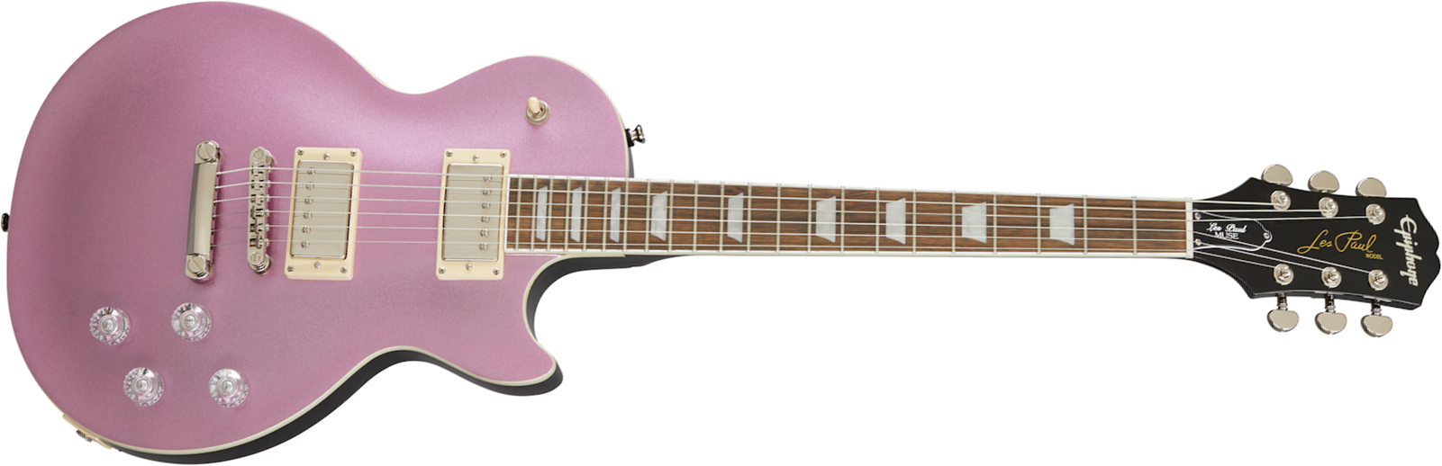 Epiphone Les Paul Muse Modern 2h Ht Lau - Purple Passion Metallic - Enkel gesneden elektrische gitaar - Main picture
