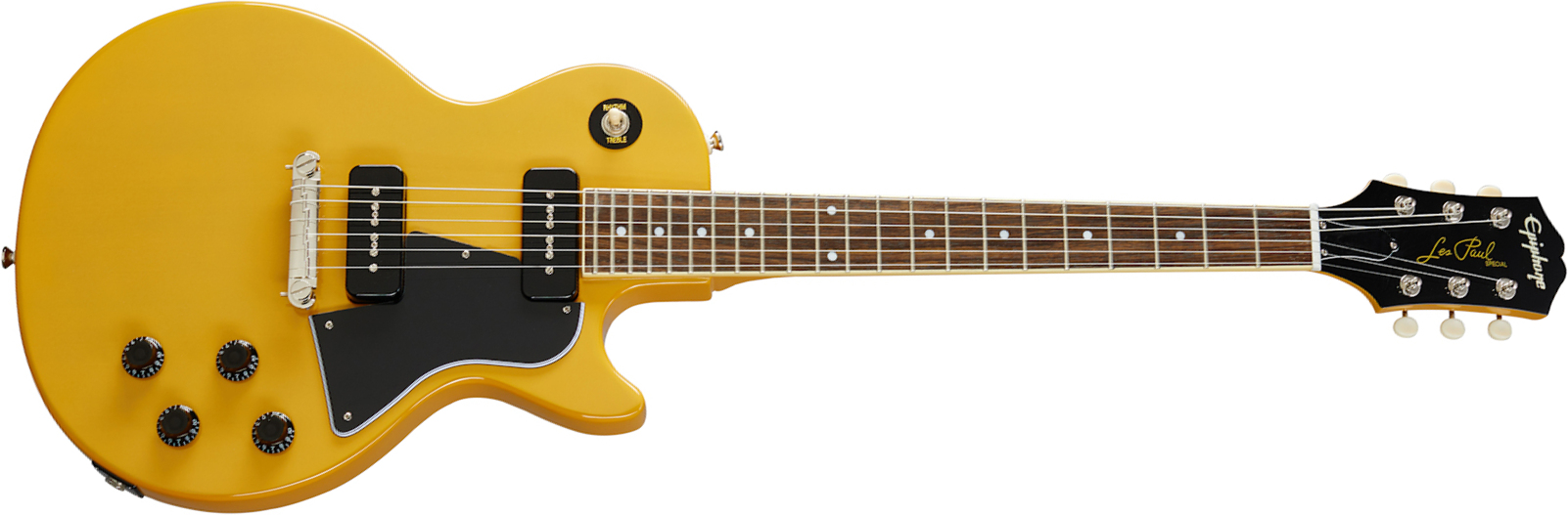 Epiphone Les Paul Special 2p90 Ht Lau - Tv Yellow - Enkel gesneden elektrische gitaar - Main picture