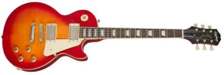 Epiphone Les Paul Standard 1959 Outfit 2h Ht Rw - Aged Dark Cherry Burst - Enkel gesneden elektrische gitaar - Main picture