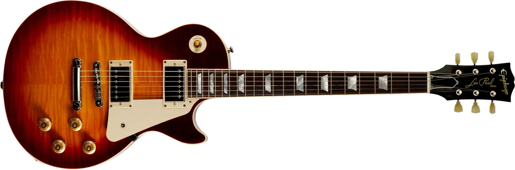 Epiphone Les Paul Standard 1959 Reissue Igc 2h Gibson Ht Rw - Sunburst Fade - Single cut gitaar - Main picture