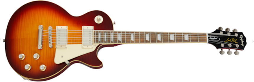 Epiphone Les Paul Standard 60s 2h Ht Rw - Iced Tea - Enkel gesneden elektrische gitaar - Main picture