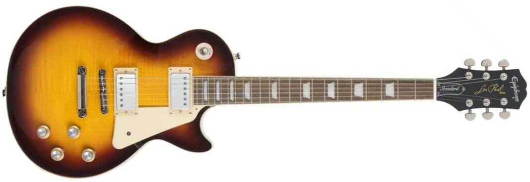 Epiphone Les Paul Standard 60s Ibg Original 2h Ht Lau - Fireball - Single cut gitaar - Main picture
