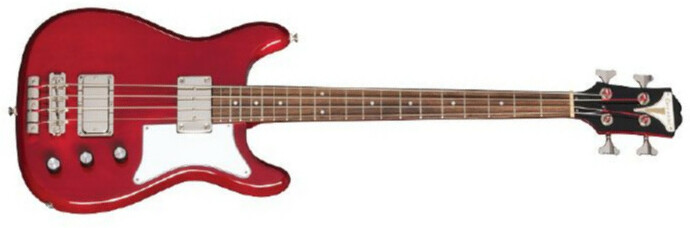 Epiphone Newport Bass Lau - Cherry - Solid body elektrische bas - Main picture