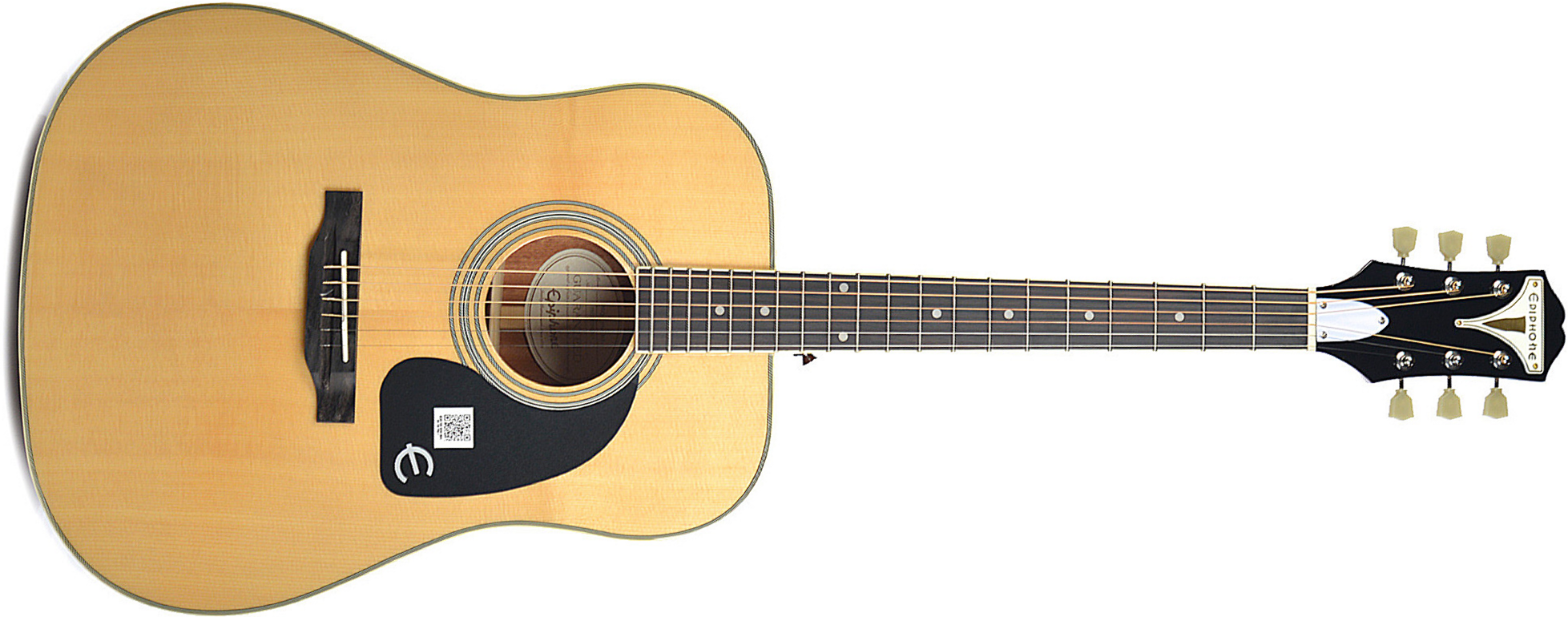 Epiphone Pro-1 Acoustic Dreadnought Epicea Acajou - Natural - Westerngitaar & electro - Main picture