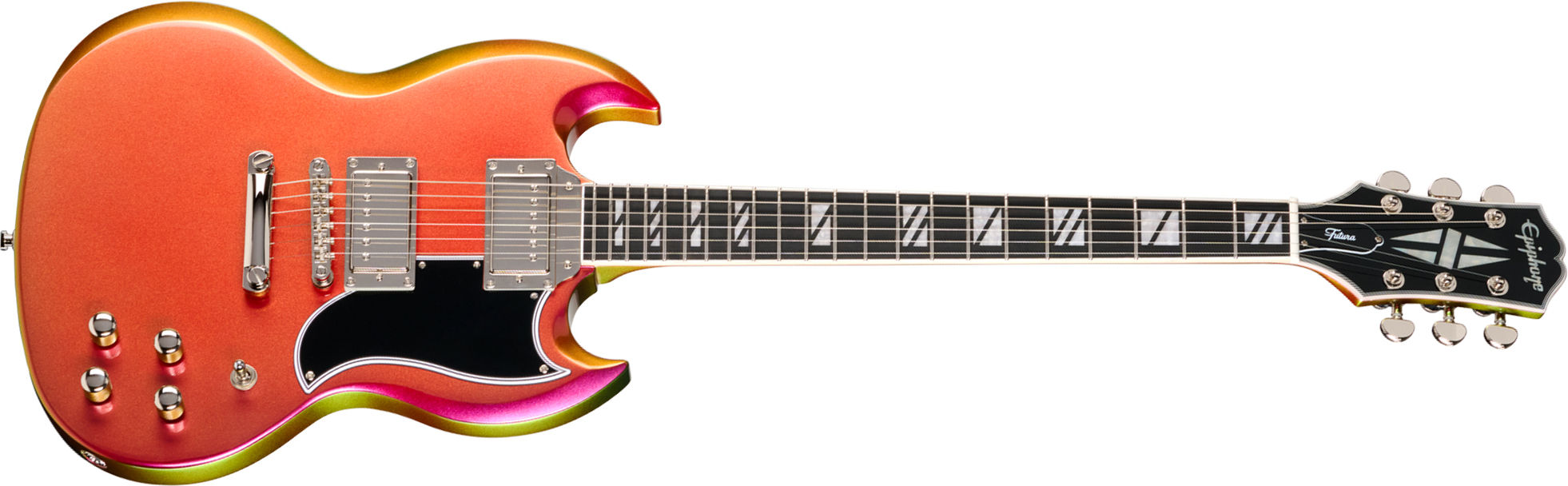 Epiphone Sg Custom Futura Ibg 2h Ht Rw - Nitro Shift - Double cut gitaar - Main picture