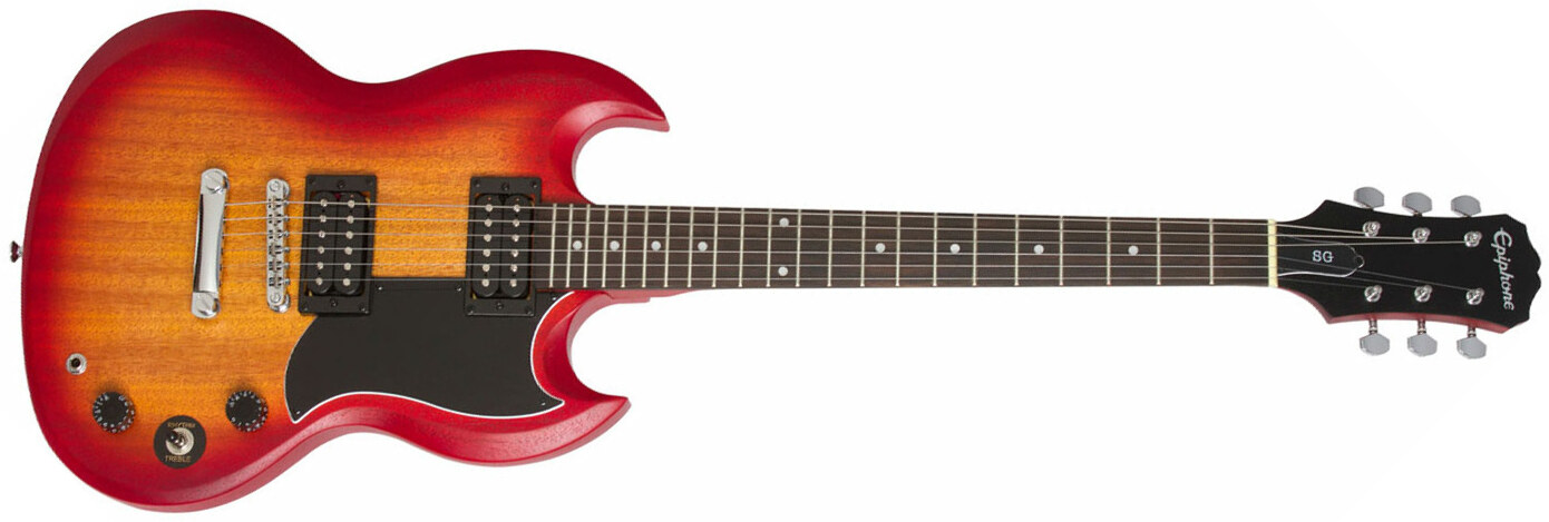 Epiphone Sg Special Ve Hh Ht Rw - Heritage Cherry Sunburst - Guitarra eléctrica de doble corte. - Main picture